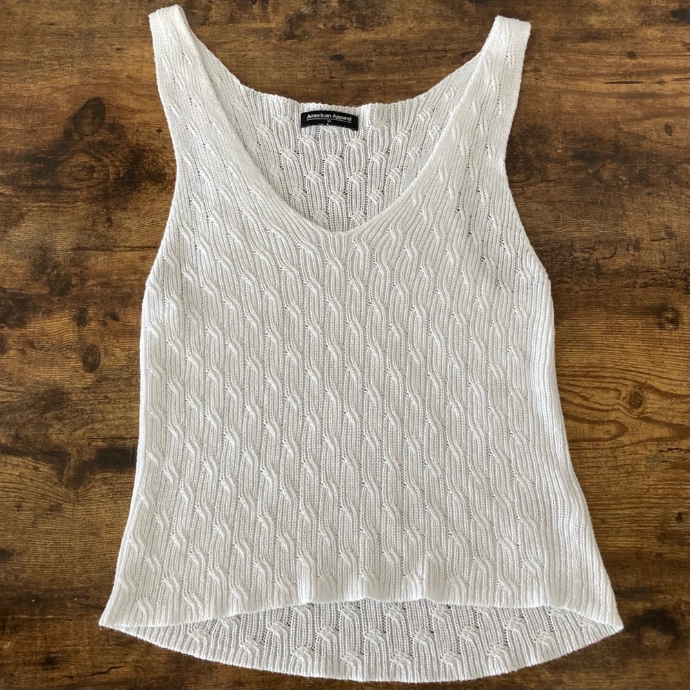 American Apparel Knitted Tank